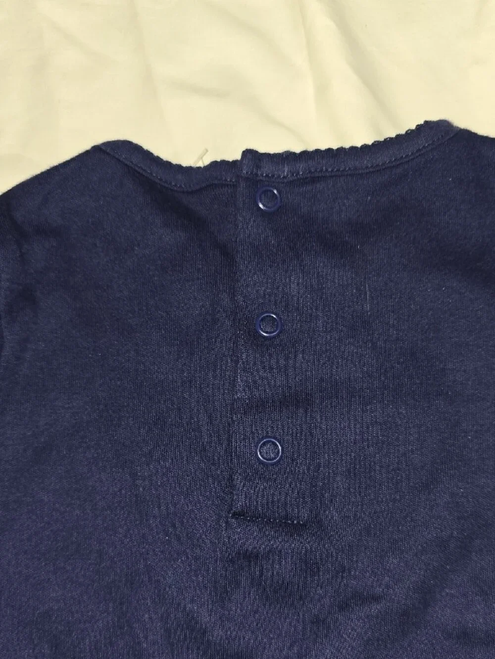 Carter's Navy and Gold 'Happy with Mommy & Daddy' Pajama Set